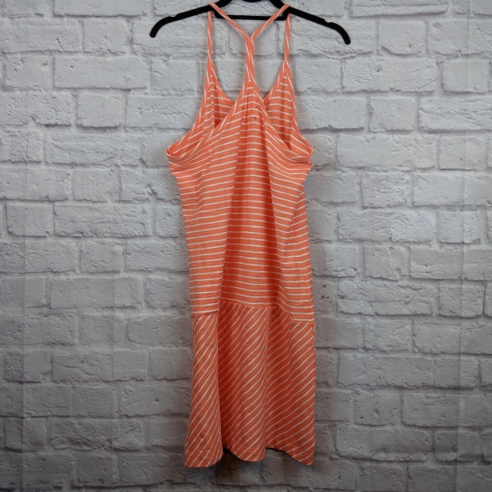 NWT Lou & Grey LOFT Orange Dress Size M - Picture 2 of 8